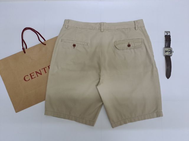 กางเกงขาสั้นสีน้ำตาล, เบจ ผ้า Cotton แบรนด์ Global work‼️ รูปที่ 2