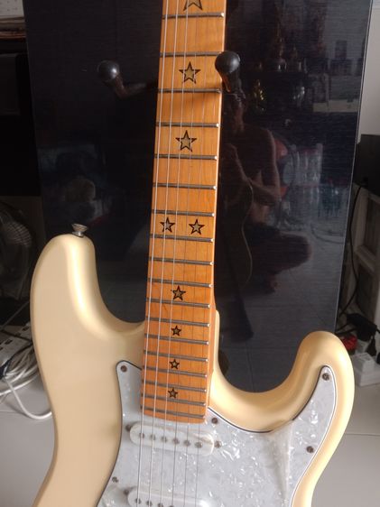 กีต้าร์ไฟฟ้า Mclorence STR200 (คอดาว ) สีครีม รูปที่ 3