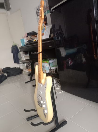 กีต้าร์ไฟฟ้า Mclorence STR200 (คอดาว ) สีครีม รูปที่ 5