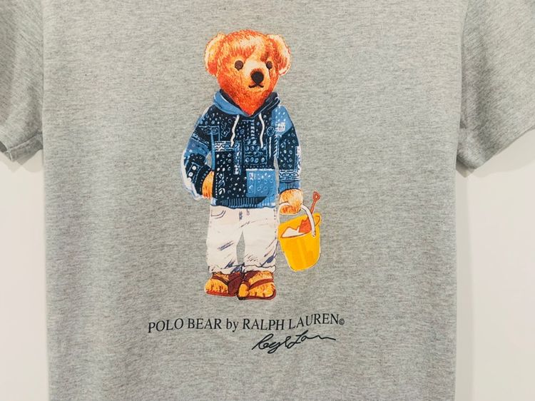 เสื้อยืด POLO RALPH LAUREN ลายหมี แท้ 💯 size S ขนาด อก 19 ยาว 26.5 นิ้ว สภาพใหม่มาก ลายสวยแบบเรียบ ผ้านิ่มมากหายากน่าสะสมครับ รูปที่ 2