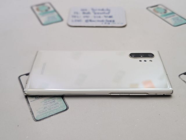 ขาย เทิร์น Samsung Galaxy Note 10 Plus 512 Gb Aura White ศูนย์ไทย ขายตามสภาพ มีตัวเครื่องอย่างเดียว ไม่มีอุปกรณ์อื่น เพียง 2,990 บาท ครับ   รูปที่ 4