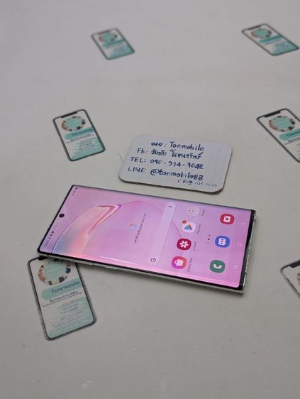 ขาย เทิร์น Samsung Galaxy Note 10 Plus 512 Gb Aura White ศูนย์ไทย ขายตามสภาพ มีตัวเครื่องอย่างเดียว ไม่มีอุปกรณ์อื่น เพียง 2,990 บาท ครับ   รูปที่ 5