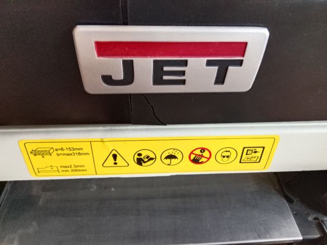เครื่องรีดไม้12นิ้ว Jet  รุ่น JWP -12 รูปที่ 9