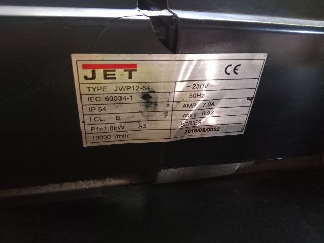 เครื่องรีดไม้12นิ้ว Jet  รุ่น JWP -12 รูปที่ 6