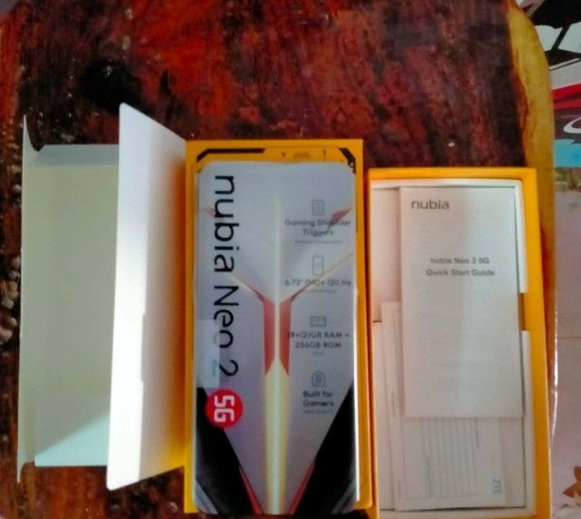 256 GB nubia neo 2 5g 🍏(ยังไม่ออก)  8 256 เปลี่ยนยกเครื่องครับ ไม่มีของแถม