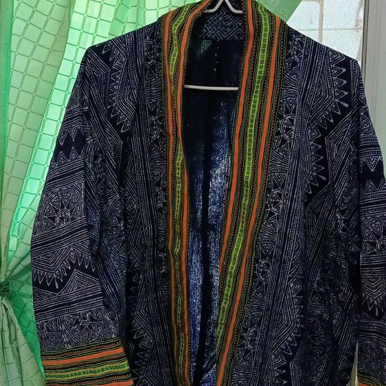 เสื้อคลุม ผ้าฝ้าย ชาวเขา รูปที่ 5