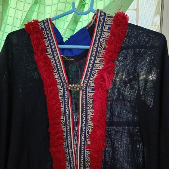 เสื้อคลุม ผ้าฝ้าย ชาวเขา รูปที่ 3