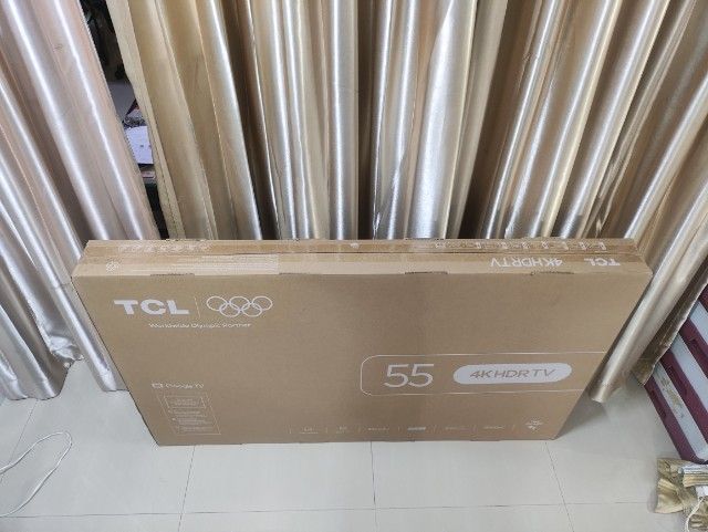TV TCL 4k HDR TV 55นิ้ว ไม่เคยใช้ประกันยังเหลือ รูปที่ 2