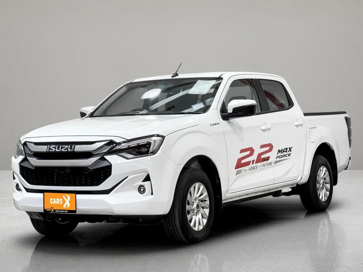 Isuzu D-MAX 2024 MaxForce Cab4 2.2 Ddi L Pickup ดีเซล ไม่ติดแก๊ส เกียร์อัตโนมัติ ขาว