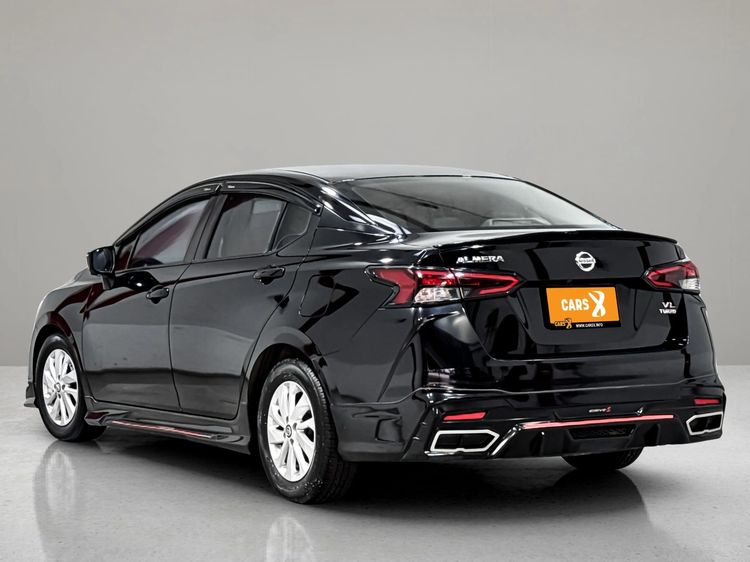 Nissan Almera 2020 1.0 VL Sedan เบนซิน ไม่ติดแก๊ส เกียร์อัตโนมัติ ดำ รูปที่ 4