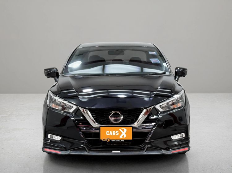 Nissan Almera 2020 1.0 VL Sedan เบนซิน ไม่ติดแก๊ส เกียร์อัตโนมัติ ดำ รูปที่ 2