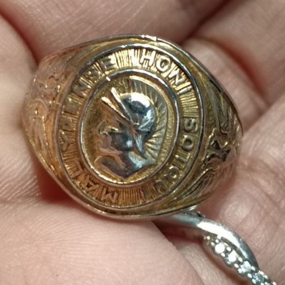 แหวนมีตอก 925 รูปที่ 4