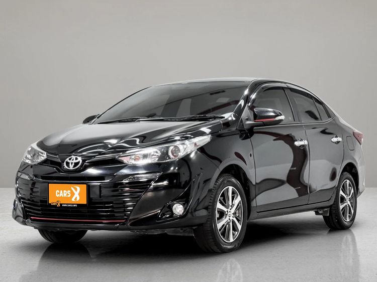 Toyota Yaris ATIV 2019 1.2 S Plus Sedan เบนซิน ไม่ติดแก๊ส เกียร์อัตโนมัติ ดำ