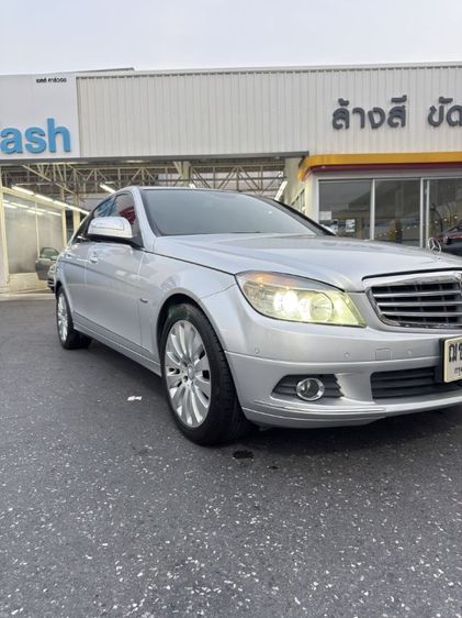 Mercedes-Benz C-Class 2008 C200 Kompressor Sedan เบนซิน ไม่ติดแก๊ส เกียร์อัตโนมัติ บรอนซ์เงิน รูปที่ 3