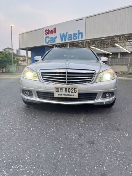 Mercedes-Benz C-Class 2008 C200 Kompressor Sedan เบนซิน ไม่ติดแก๊ส เกียร์อัตโนมัติ บรอนซ์เงิน รูปที่ 4