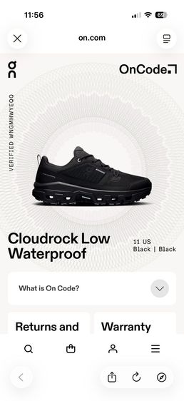 On cloudrock Low Waterproof รูปที่ 12