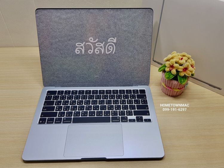 MacbookAir (Retina13-inch, 2025) M4 10-Core CPU 8-Core GPU SSD 256Gb Ram 16Gb Sky Blue ของใหม่มือ1 ประกันเดิน รูปที่ 10