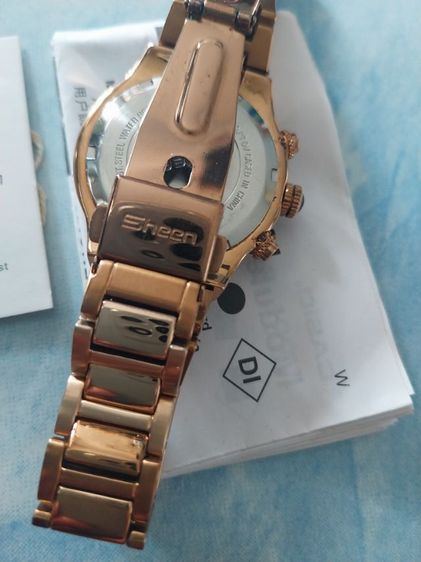 ขายนาฬิกาCASIO SHEEN สีโรสโกลด์ รูปที่ 10