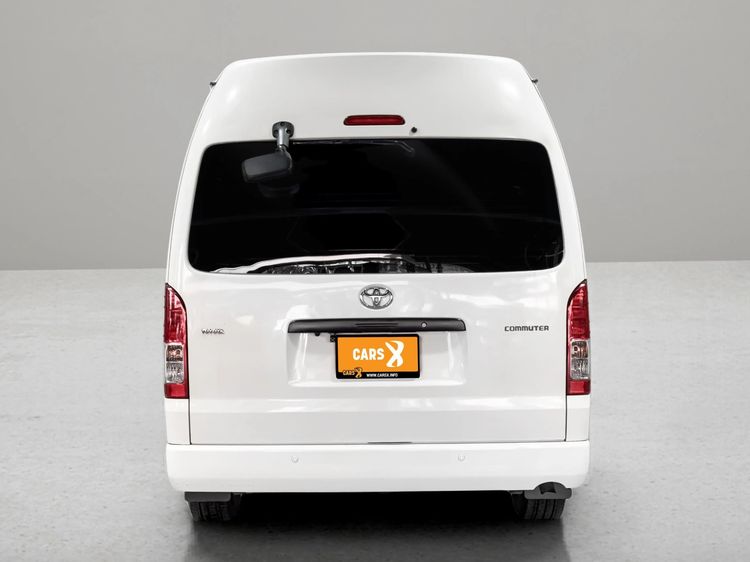 Toyota Commuter 2019 3.0 Van ดีเซล ไม่ติดแก๊ส เกียร์อัตโนมัติ ขาว รูปที่ 3
