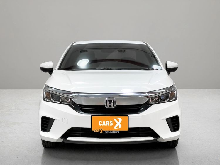 Honda City 2022 1.0 V Sedan เบนซิน ไม่ติดแก๊ส เกียร์อัตโนมัติ ขาว รูปที่ 2