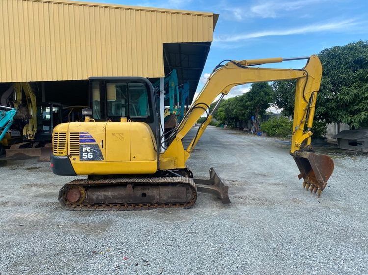 รถแบคโฮ KOMATSU รุ่น PC56-7 ขนาด 5 ตัน รถเก่านอกนำเข้า  รูปที่ 4