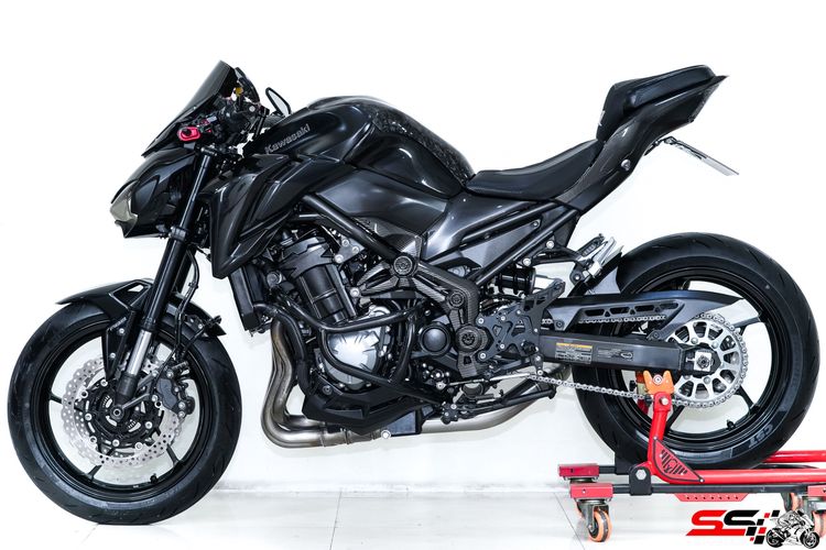 KAWASAKI Z900 ABS สีดำ ปี2018 ท่อ AKRAPOVICแท้ กันสะบัด Hyperpro ยางใหม่หน้าหลัง รถสวยมาก ฟรีดาวน์ รูปที่ 14