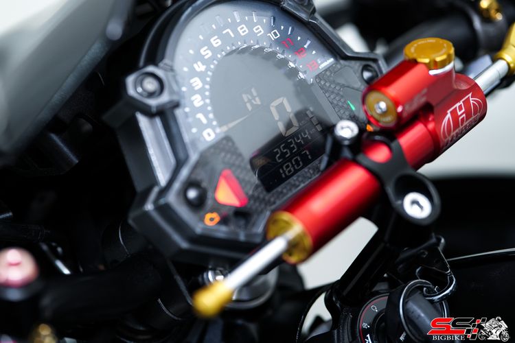 KAWASAKI Z900 ABS สีดำ ปี2018 ท่อ AKRAPOVICแท้ กันสะบัด Hyperpro ยางใหม่หน้าหลัง รถสวยมาก ฟรีดาวน์ รูปที่ 7