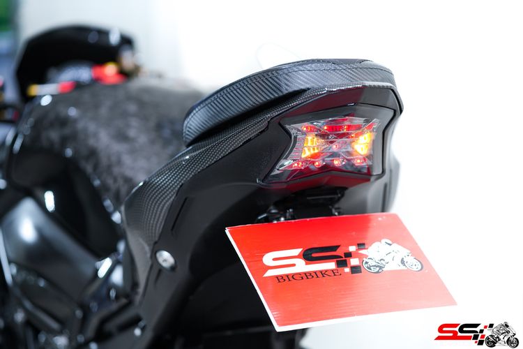 KAWASAKI Z900 ABS สีดำ ปี2018 ท่อ AKRAPOVICแท้ กันสะบัด Hyperpro ยางใหม่หน้าหลัง รถสวยมาก ฟรีดาวน์ รูปที่ 11