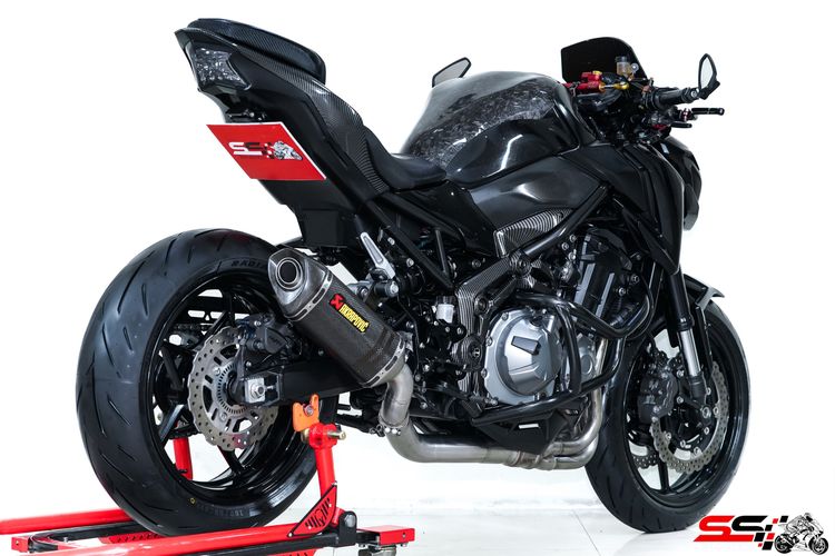 KAWASAKI Z900 ABS สีดำ ปี2018 ท่อ AKRAPOVICแท้ กันสะบัด Hyperpro ยางใหม่หน้าหลัง รถสวยมาก ฟรีดาวน์ รูปที่ 5