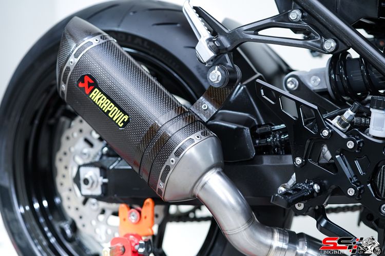 KAWASAKI Z900 ABS สีดำ ปี2018 ท่อ AKRAPOVICแท้ กันสะบัด Hyperpro ยางใหม่หน้าหลัง รถสวยมาก ฟรีดาวน์ รูปที่ 2