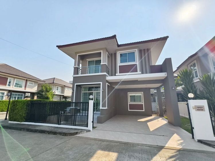 บ้านให้เช่า พร้อมเข้าอยู่ โครงการพรีโก้สันกำแพงสายใหม่