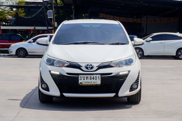 Toyota Yaris 2018 1.2 G Sedan เบนซิน ไม่ติดแก๊ส เกียร์อัตโนมัติ ขาว รูปที่ 2