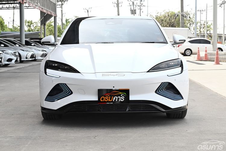 BYD Seal 2024 Performance AWD Sedan ไฟฟ้า ไม่ติดแก๊ส เกียร์อัตโนมัติ ขาว รูปที่ 2