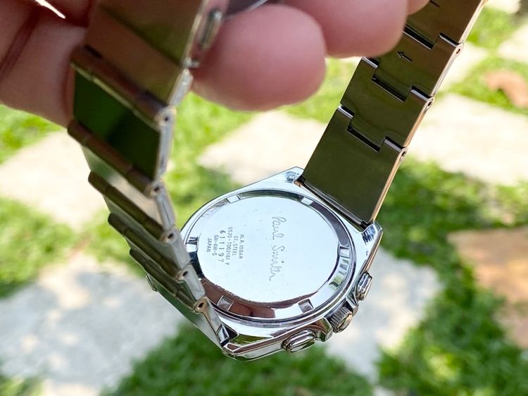 นาฬิกาPaul Smith Final Eyes Chronograph BlackGreen Dial แท้ศูนย์ รูปที่ 2