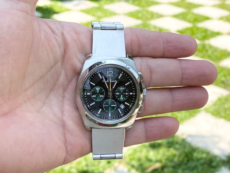 นาฬิกาPaul Smith Final Eyes Chronograph BlackGreen Dial แท้ศูนย์