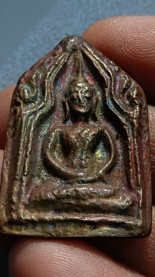 พระขุนแผนบ้านกร่าง พิมพ์ ทรงพล ปี 42 เนื้อโลหะผสม รูปที่ 5