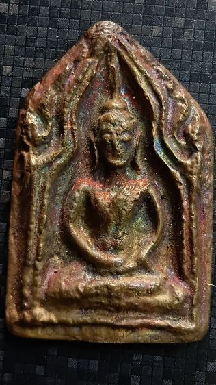 พระขุนแผนบ้านกร่าง พิมพ์ ทรงพล ปี 42 เนื้อโลหะผสม