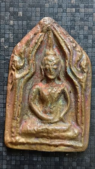 พระขุนแผนบ้านกร่าง พิมพ์ ทรงพล ปี 42 เนื้อโลหะผสม รูปที่ 7