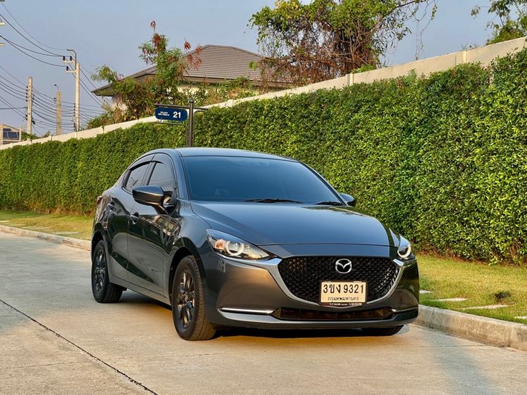 รถ Mazda Mazda 2 1.3 Skyactiv-G S Leather Sedan สี เทา