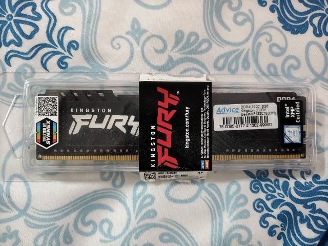RAM แรม DDR4(3200) KINGSTON FURY BEAST 16GB 8GBx2