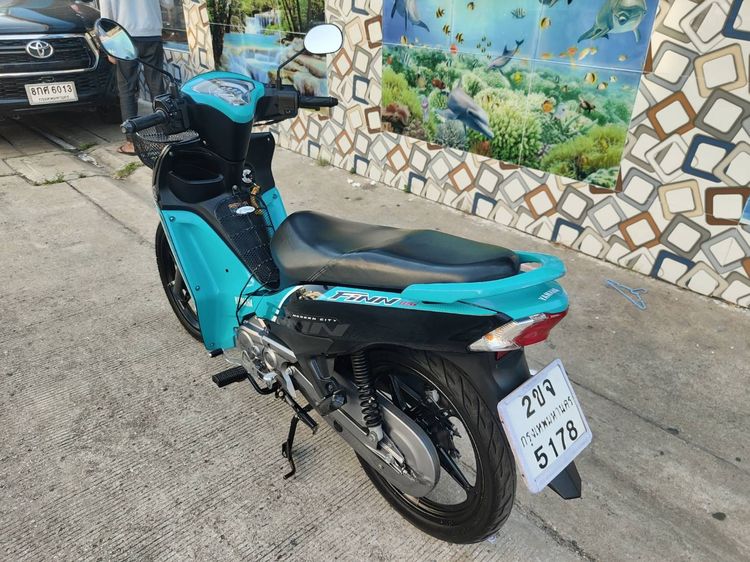 🛵ยังไงก็ขาย Finn ปี 63 เครื่องดี สีสวย สตาร์ทมือ เล่มชุดโอนครบ+เปลี่ยนถ่ายน้ำมันเครื่องฟรี ส่งฟรี30 ก.ม รูปที่ 6