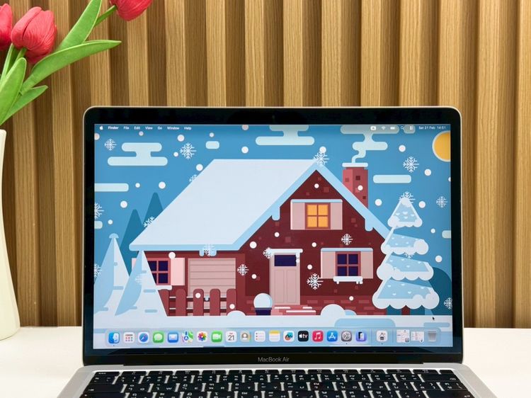 MacBook Air 13-inch M1,2020 Ram8GB SSD256GB Silver รูปที่ 4