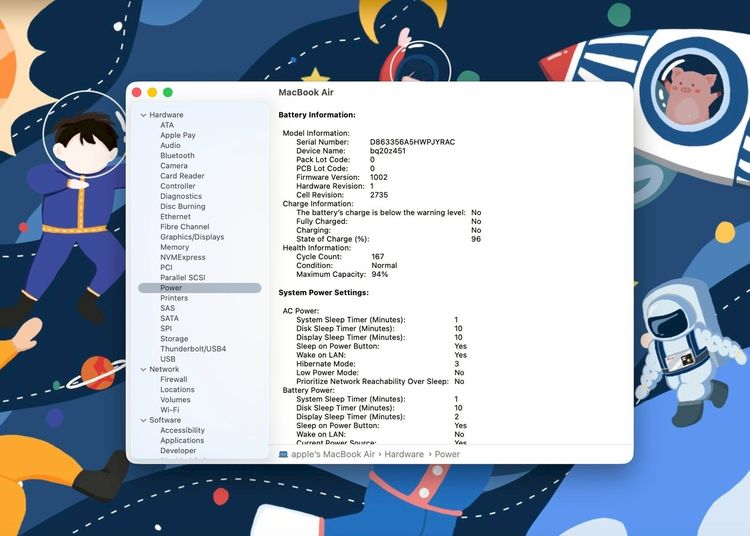 MacBook Air 13-inch M1,2020 Ram8GB SSD256GB SpaceGray รูปที่ 13