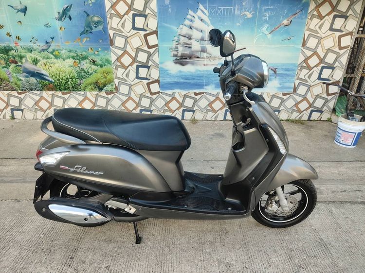 🛵ยังไงก็ขาย Grand filano ปี 61 เครื่องดี สีสวย สตาร์ทมือ เล่มชุดโอนครบ+เปลี่ยนถ่ายน้ำมันเครื่องฟรี ส่งฟร30กิโล รูปที่ 3