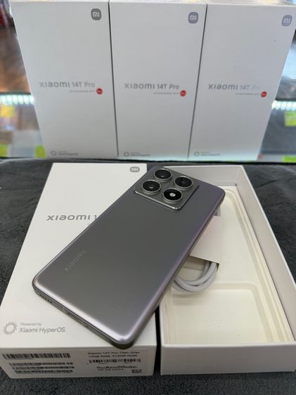 Xiaomi อื่นๆ 512 GB Mi14T Pro Ram12 Rom512 แท้ศูนย์ไทยครบกล่อง
