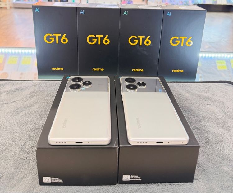 ยี่ห้ออื่นๆ 512 GB RealmeGT6 Ram16 Rom512(จอเบริน)