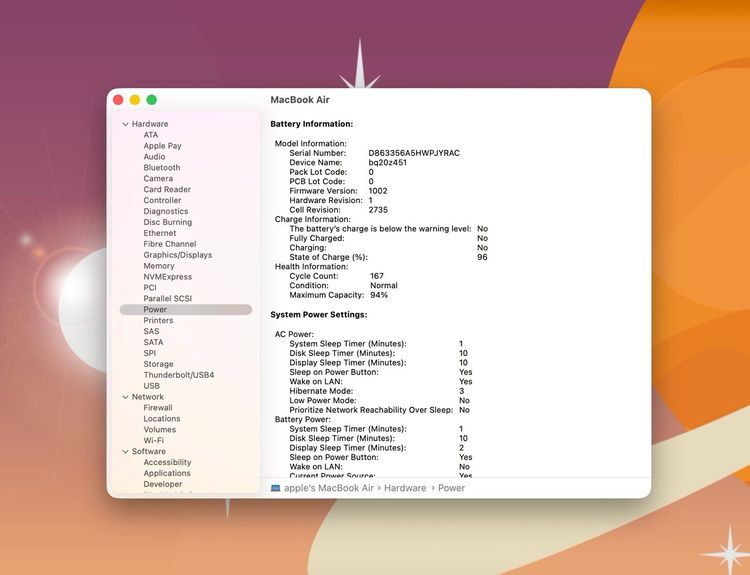 MacBook Air 13-inch M1,2020 Ram8GB SSD256GB SpaceGray รูปที่ 13