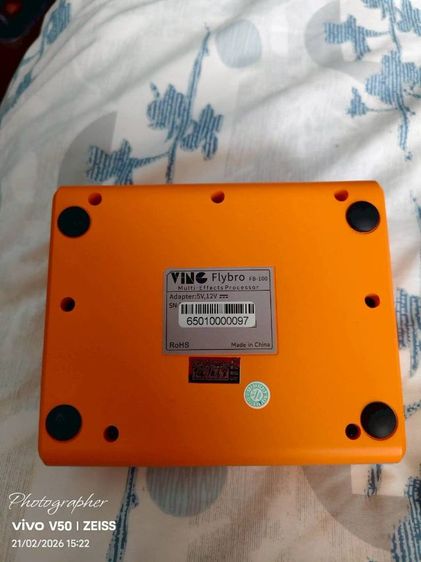 Smartamp ving flybro fb100 สภาพเหมือนใหม่  ใช้งานปกติ  มีตัวเครื่องกับสายชาร์จ  ไม่มีกล่อง ขาย1500 บาทรวมส่ง รูปที่ 3