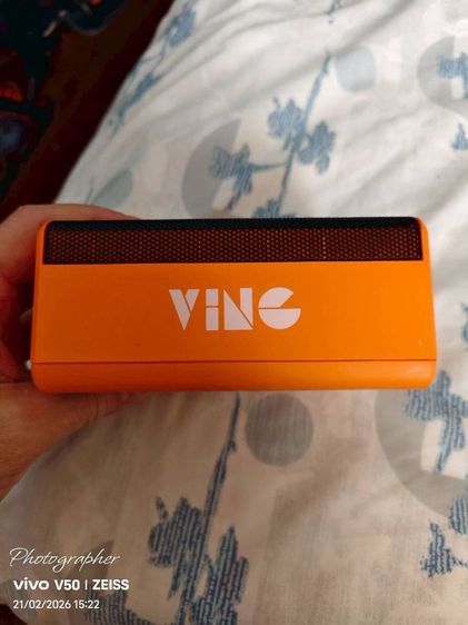 Smartamp ving flybro fb100 สภาพเหมือนใหม่  ใช้งานปกติ  มีตัวเครื่องกับสายชาร์จ  ไม่มีกล่อง ขาย1500 บาทรวมส่ง รูปที่ 4