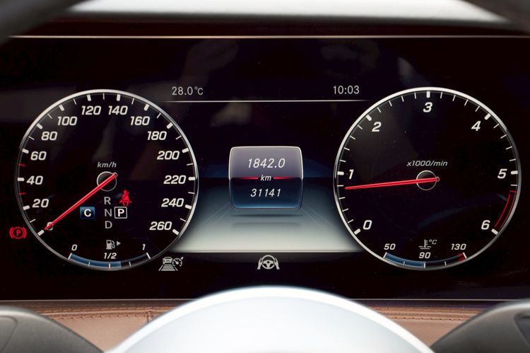 Mercedes-Benz S-Class 2019 S350 Sedan ดีเซล ไม่ติดแก๊ส เกียร์อัตโนมัติ ดำ รูปที่ 2